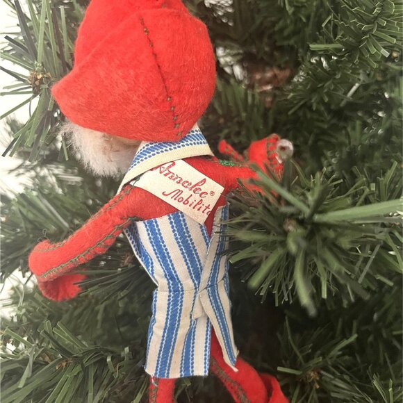 Annalee Mobilitee Dolls Santa's Elf,  Apron, and Ruler Vintage 1955 Christmas - Picture 5 of 7